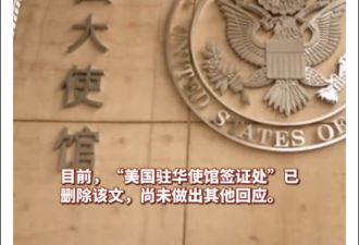 美国使馆签证处翻车了：暗示中国学生像狗？