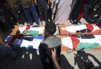 加沙难民营遭袭:11人聚餐10死亡 只剩5月婴儿
