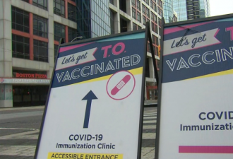 多伦多今天下午新增1.9万个疫苗名额