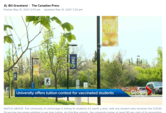 加拿大这所大学拼了：打疫苗，送全额学费！