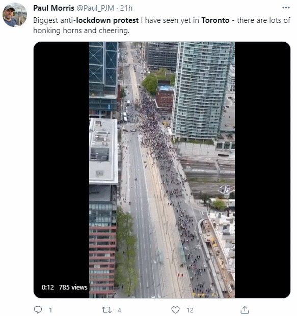 多伦多爆发万人大游行！加拿大7大城市联动！