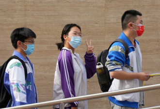 中国史上参加人数最多的高考 图疫情下首日现场
