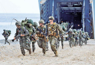 美海军陆战队司令 前沿部署陆战队以遏阻中国