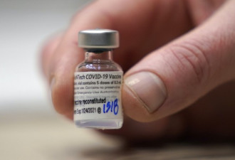 辉瑞疫苗全球最年幼接种者仅8个月大 完成接种