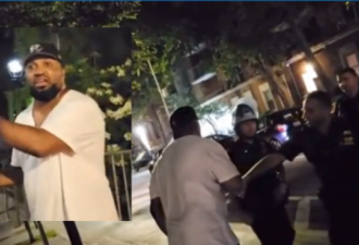 黑人辱骂亚裔警察F*ckin ch*nk 还说这不是歧视