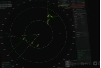 雷达画面曝光！9架UFO高速包围美军舰