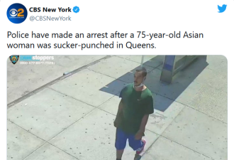纽约殴打75岁华裔老妇嫌犯需精神检测 推迟过堂