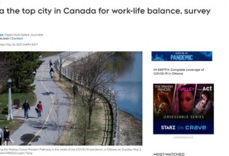渥太华打工人全加拿大最爽！这个排名世界第六