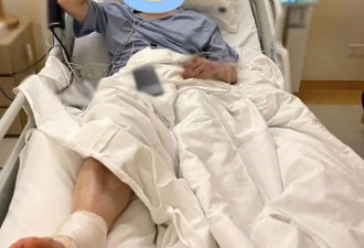 陈赫二婚妻子高调秀恩爱 蹲地给丈夫包脚