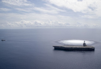 美超级航母全舰冲击试验 爆炸威力堪比4级地震