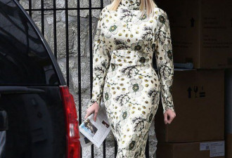 英第一夫人演绎时尚外交 穿衣风格模仿伊万卡