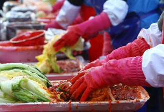 韩国出泡菜宣传  成分中含中国泡菜产品下架