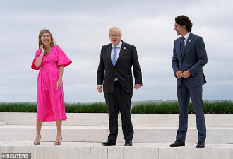 杜鲁多G7峰会魅力爆棚 让英首相新婚妻笑开花