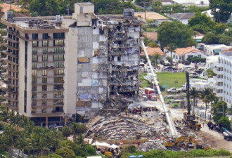 迈阿密大楼倒塌增至9死 150多人仍下落不明