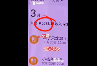 小伙月花5000吃外卖 体重飙至380斤 睡觉要靠…