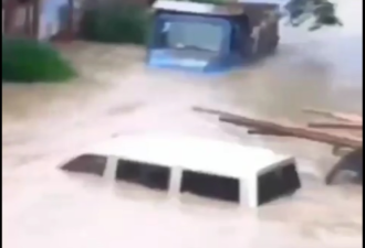 广西桂林创纪录降雨 遭遇今年最大洪水袭击