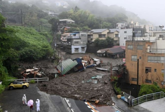 蔡英文日语慰问日本泥石流灾民 岛内死600人