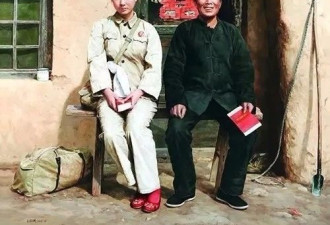 被审查的图：油画《我的前夫》哭倒无数知青