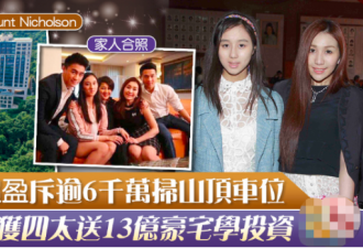 赌王俩千金斥5120万扫购车位，连买6个创纪录