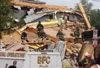 美国华盛顿一建筑垮塌，致5名建筑工人受伤