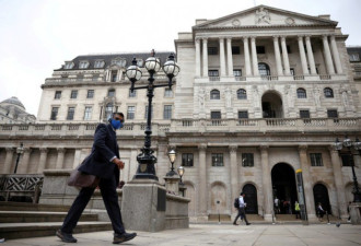 英银将利率维持在历史低点 预警通膨短暂冲高