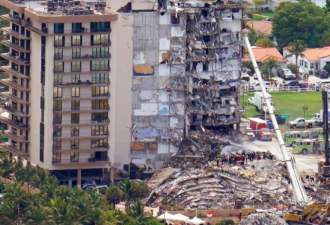 美国坍塌公寓楼确认9人死亡 4名加拿大人失联