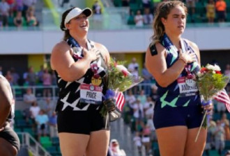 别让她参加奥运 美国女运动员因没看国旗遭轰