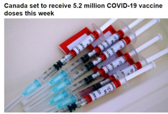 240万剂辉瑞疫苗本周到货