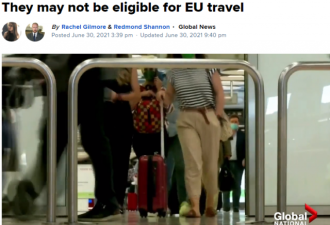 加拿大27万人可能无法前往欧洲旅行