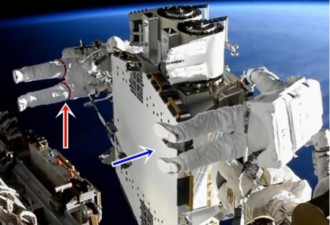 升级太空站电池板 美法太空人漫步6小时
