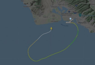 一架波音737飞机因故障在夏威夷海域迫降