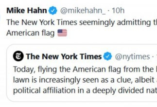 《纽约时报》独立日前翻车 一篇&quot;国旗文&quot;引争议
