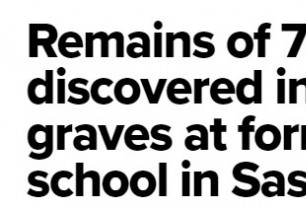 不得了！原住民寄宿学校旁边又发现751座坟墓