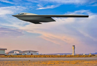 美军公布B-21隐形轰炸机最新画面 太酷炫！