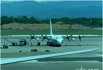 美机降落台湾地区 台军紧急声明：不是军机