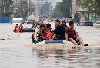 官方公布河南千年一遇洪灾死者增至63人