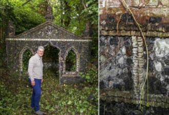 男子卖房后发现后花园竟藏有18世纪哥特式建筑