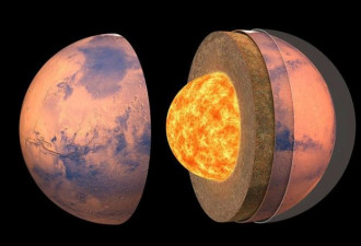 科学家首公布火星内部详细构造 和地球大不同