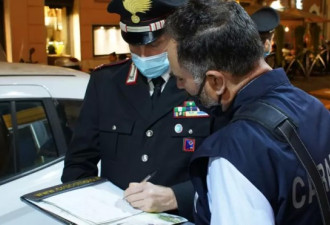意大利警方查黑工查卫生 两华人损失近9.5万欧