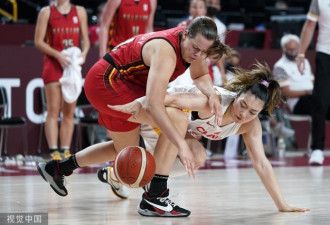 中国女篮74-62比利时 3连胜夺小组第1进8强