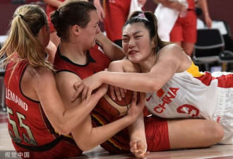 中国女篮74-62比利时 3连胜夺小组第1进8强