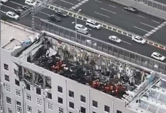 哈尔滨大楼天花板坍塌 11员工遭活埋 2明显死亡