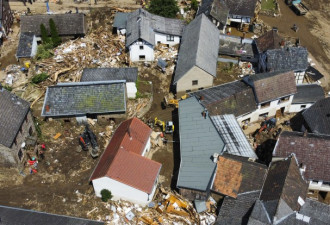 欧洲西部洪灾死亡人数升至189人 万人无处安身