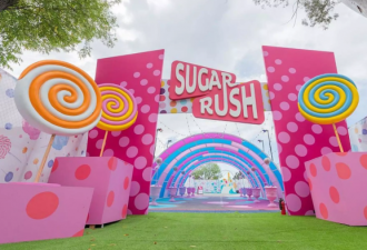 爆火的Sugar Rush糖果主题公园登陆大多伦多
