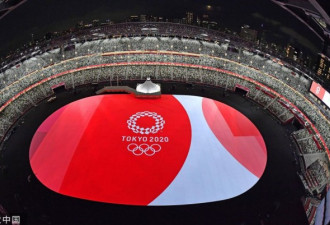 图文回顾东京奥运开幕式 灯光秀烟火开场