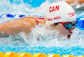华人蝶泳选手为加拿大摘取东京奥运会首金！