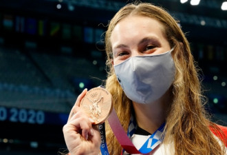 加国史上奥运摘牌最多的选手 多伦多姑娘创纪录
