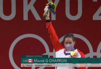 加拿大奥运表现惊艳 吃货妹子夺金只想吃爆米花