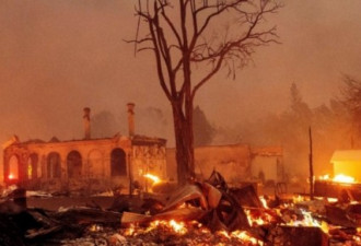 加州野火肆虐几乎打破纪录 大部分没有得到控制