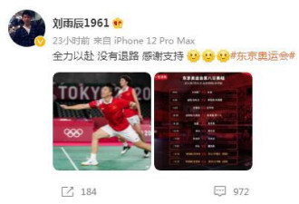 耗时仅34分钟 中国羽球男双决赛迷失输给台北组